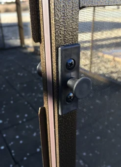 Clearance BADER SOJAG Aluminium Pavillon Castel in edlem ton BRONZE