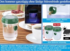 Sale BADER Solar-Insektenfallen, 2er BUNT
