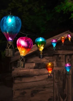 Best BADER Solarlichterkette mit en Ballons BUNT