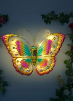 Best BADER Solar-Schmetterling BUNT