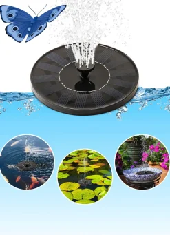 Clearance BADER Solar-Springbrunnen-Set ANTHRAZIT