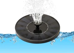 Clearance BADER Solar-Springbrunnen-Set ANTHRAZIT