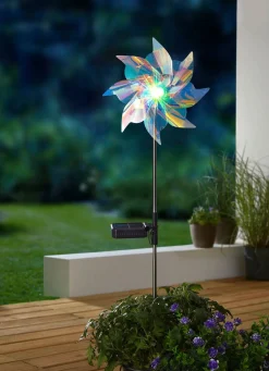 Hot BADER Solar-Windrad "Glamour" BUNT