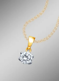 New BADER Solitäranhänger mit lupenreinem Brillant