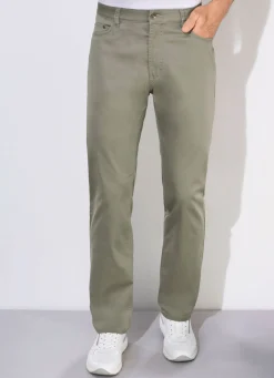 Online Suprax Sommerliche Hose von "" mit Dehnbund in 3 Farben OLIV