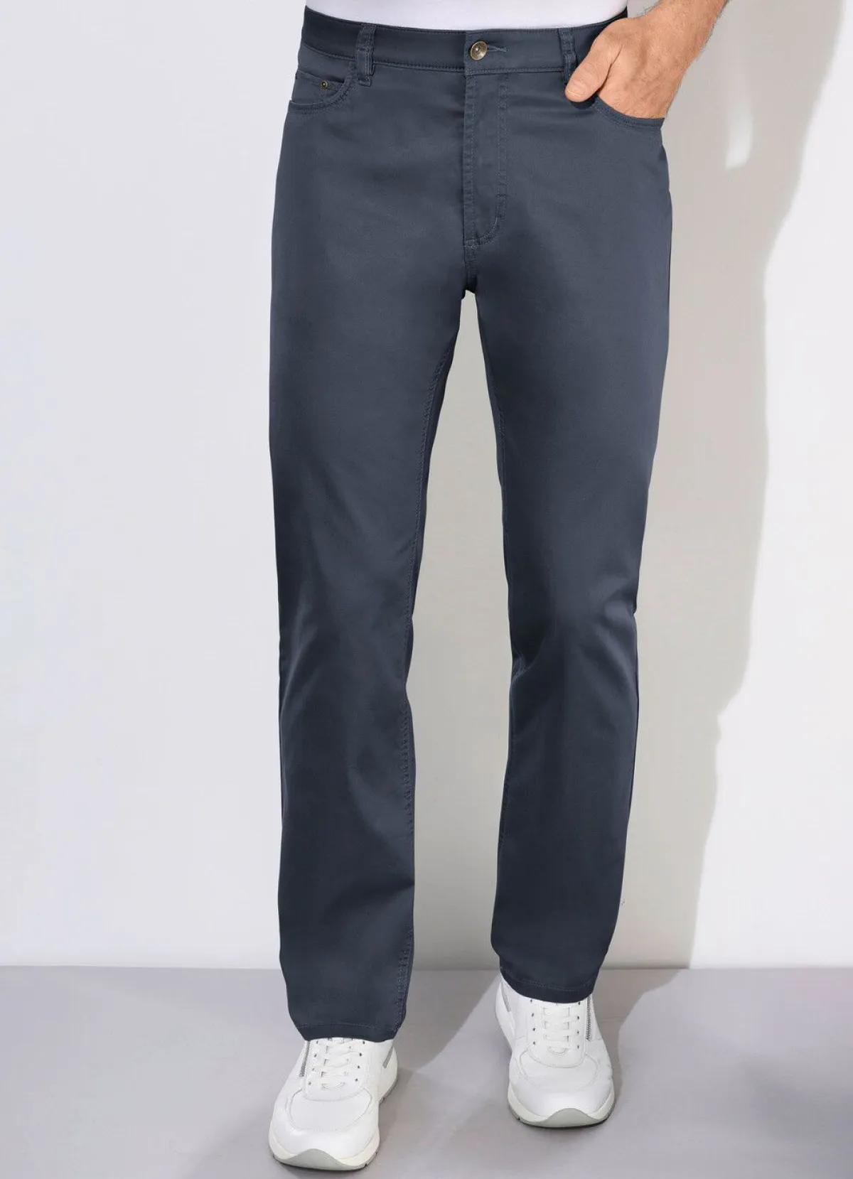 Discount Suprax Sommerliche Hose von "" mit Dehnbund in 3 Farben MARINE