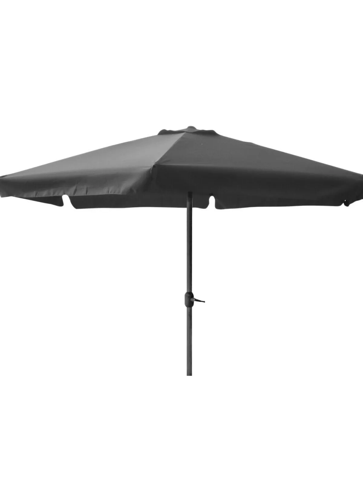 Best BADER Sonnenschirm mit robustem Aluminiumgestell STEINGRAU