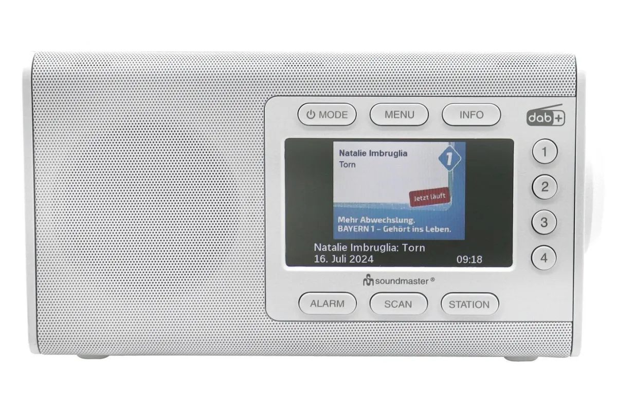 Discount BADER "soundmaster" Digitalradio mit DAB+ WEISS
