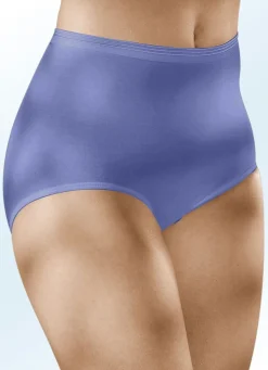 New BADER Speidel Viererpack Slips ohne Seitennähte AZURBLAU