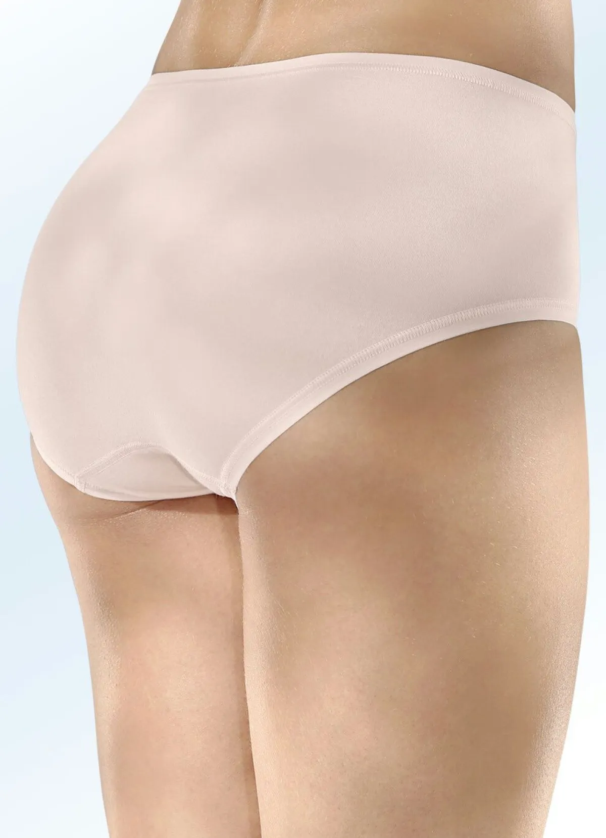 Hot BADER Speidel Dreierpack Slips mit flachen, elastischen Abschlüssen PUDER