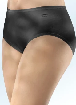 Hot BADER Speidel Dreierpack Slips mit flachen, elastischen Abschlüssen SCHWARZ