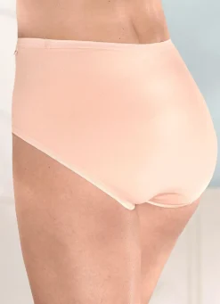Sale BADER Speidel Viererpack Slips mit flachen Beinabschlüssen PUDER