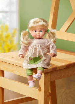New SCHILDKRÖT Spielpuppe Schlummerle von Schildkröt ROSA-GRÜN