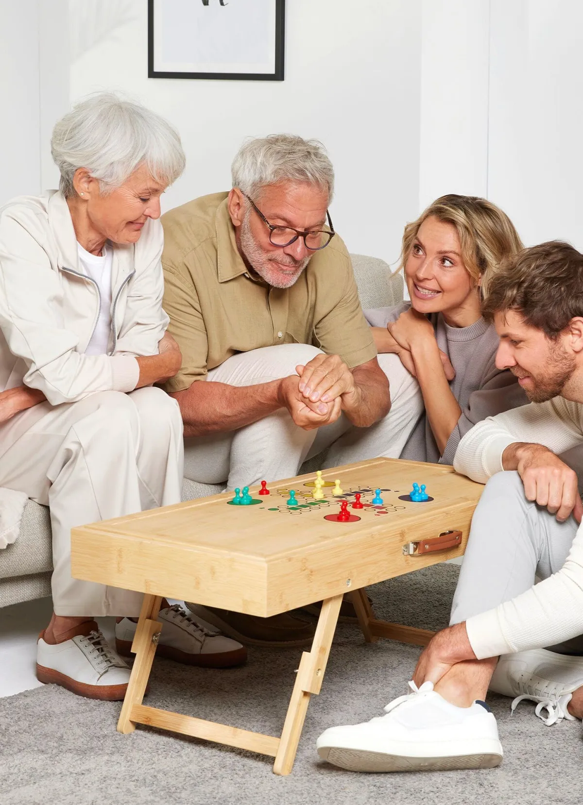 Discount BADER Spiel- und Puzzletisch für Puzzles mit bis zu 500 Teilen BRAUN