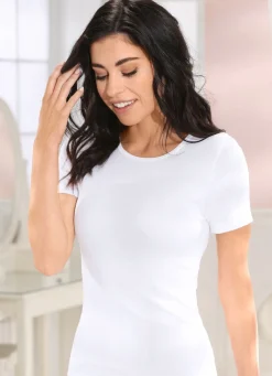 Best BADER Sportives Shirt im Dreierpack WEISS