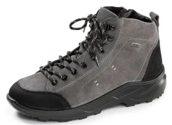 Best BADER Sportliche Damen-Boots, Weite K, mit herausnehmbarem Fußbett ANTHRAZIT