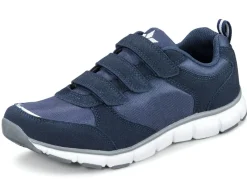 Discount BADER Sportliche Damen-/Herren-Slipper, mit herausnehmbarem Fußbett MARINE
