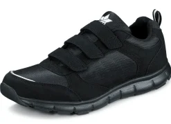 Sale BADER Sportliche Damen-/Herren-Slipper, mit herausnehmbarem Fußbett SCHWARZ