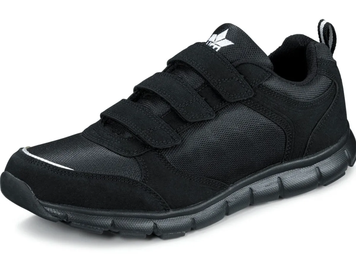Sale BADER Sportliche Damen-/Herren-Slipper, mit herausnehmbarem Fußbett SCHWARZ