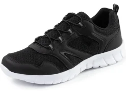 BADER Sportliche Damen-Sneaker, mit herausnehmbarem Fußbett SCHWARZ