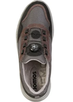Sale BADER Sportliche Herren-Slipper, Weite H, mit herausnehmbares Fußbett BRAUN-SCHWARZ-GRAU