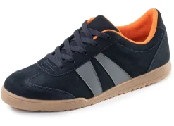 Best BADER Sportliche Herren-Sneaker, mit herausnehmbarem Fußbett MARINE-GRAU