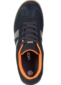 Best BADER Sportliche Herren-Sneaker, mit herausnehmbarem Fußbett MARINE-GRAU