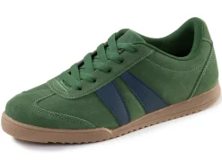 Best BADER Sportliche Herren-Sneaker, mit herausnehmbarem Fußbett GRÜN-MARINE