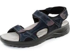Sale BADER Sportliche Herren-Trekkingsandalen, Weite H, mit Klettverschluss DUNKELBLAU