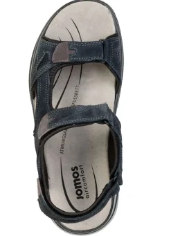 Sale BADER Sportliche Herren-Trekkingsandalen, Weite H, mit Klettverschluss DUNKELBLAU