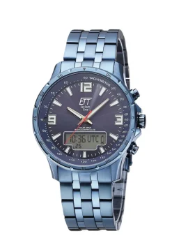 Best ETT Sportliche Funk-Solar-Herrenuhr