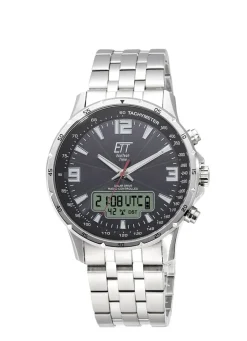 Best ETT Sportliche Funk-Solar-Herrenuhr