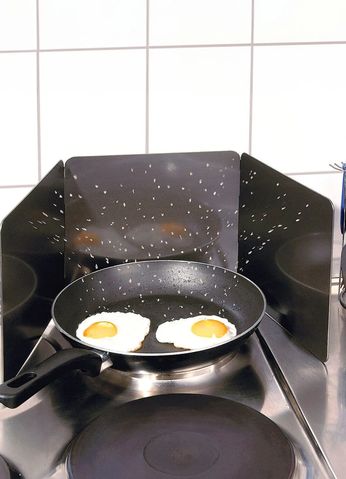 Online BADER Spritzschutz aus Metall GRAU