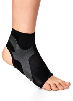 Sale BADER Sprunggelenkbandage mit integrierten Tapes SCHWARZ-GRAU