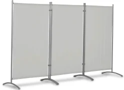 Best BADER Standfeste Stellwand, 3-teilig lichtgrau