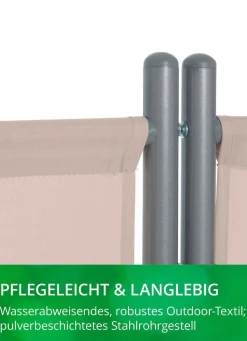 BADER Standfeste Stellwand, 3-teilig natur