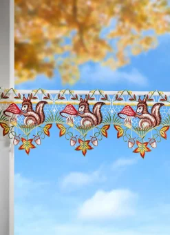 Discount PLAUENER SPITZE Stangendeko aus echter MULTICOLOR