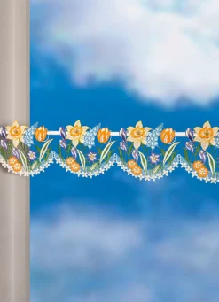 Discount PLAUENER SPITZE Stangendeko aus BUNT