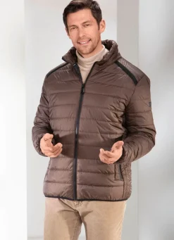 Outlet BADER Steppblouson in 2 Farben TABAKBRAUN