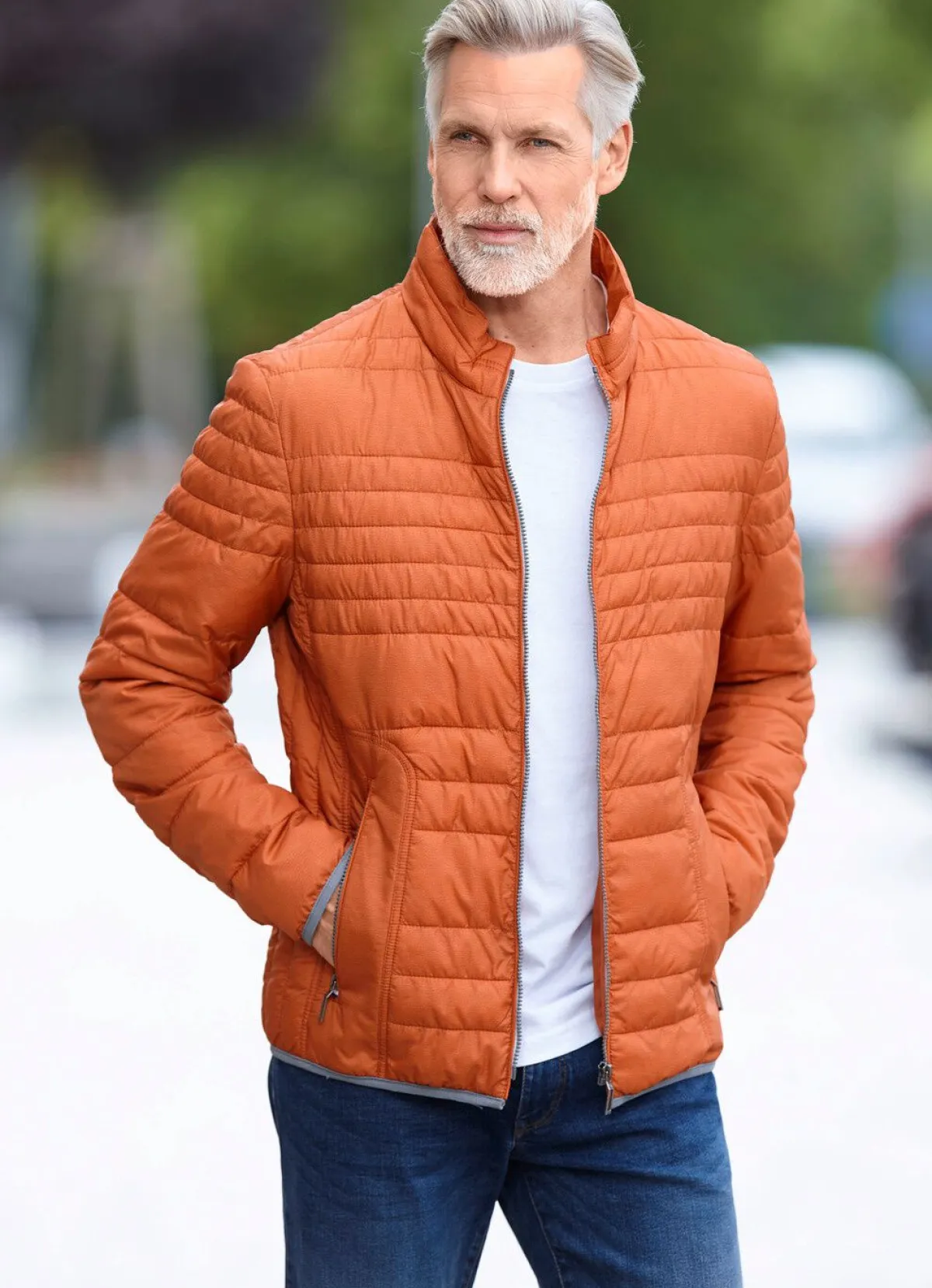 Clearance GATE ONE Steppblouson von „“ in 3 Farben TERRA