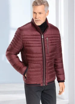 Best BADER Steppblouson von „New Canadian“ BORDEAUX
