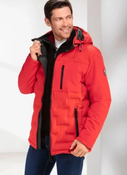 Linea Primero Steppjacke von „LPO“ HELLROT