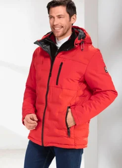 Linea Primero Steppjacke von „LPO“ HELLROT