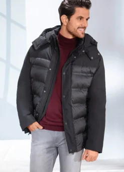Hot BADER Steppkurzjacke mit Stehkragen SCHWARZ