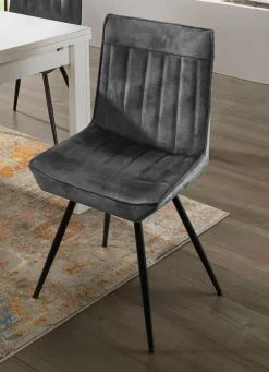 Sale BADER Stühle im 2er-Set mit Stil und Qualität ANTHRAZIT