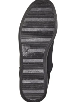 BADER Stiefelette aus weichem, gestepptem Nubukmaterial BORDEAUX