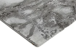 Discount BADER Stilsichere Brücken und Teppiche mit Marmormotiv grau