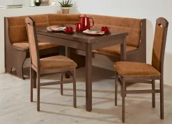 New BADER Stilvolle Esszimmermöbel NUSSBAUM-BEIGE