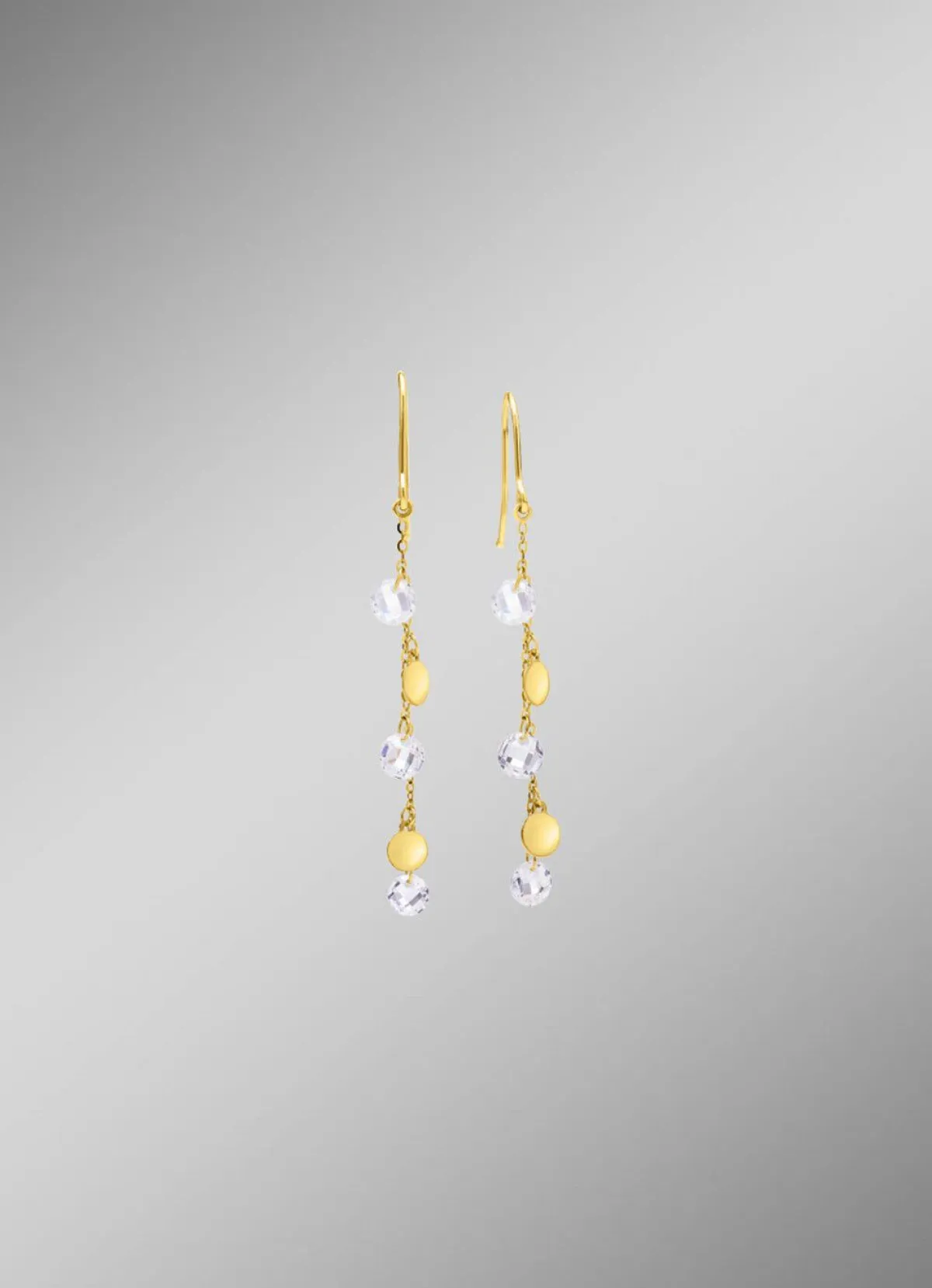 Discount BADER Stilvolle Ohrhaken mit Zirkonia
