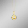 Clearance BADER Stilvoller Anhänger mit Brillant und Diamanten